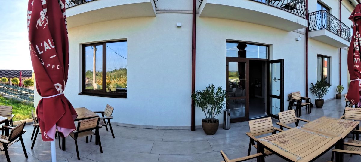 The terrace